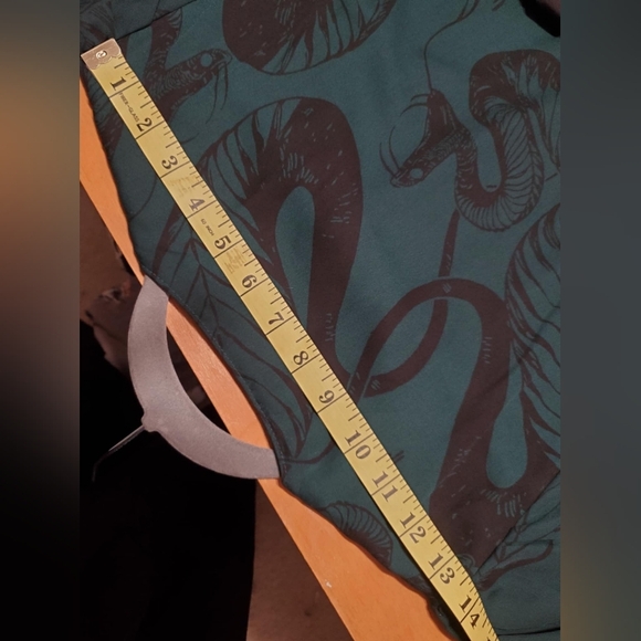 Backlot Georgette Wrap Top in Black - Picture 12 of 15